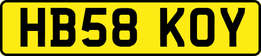 HB58KOY