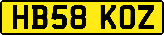 HB58KOZ