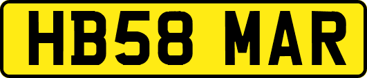 HB58MAR
