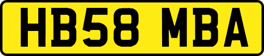 HB58MBA