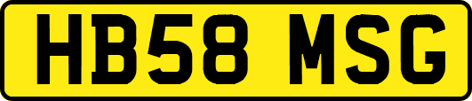 HB58MSG