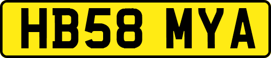 HB58MYA