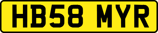 HB58MYR