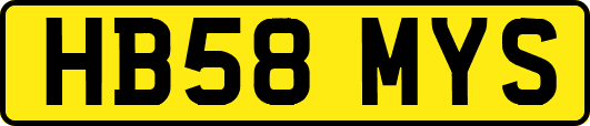 HB58MYS