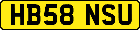 HB58NSU