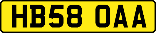 HB58OAA