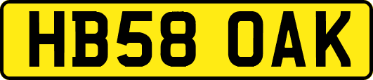 HB58OAK