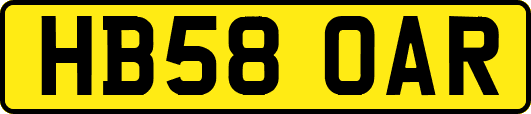 HB58OAR