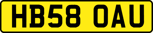 HB58OAU