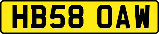 HB58OAW
