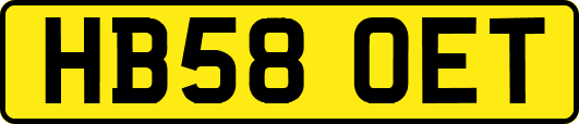 HB58OET