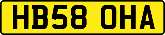 HB58OHA
