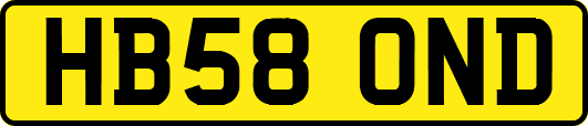 HB58OND