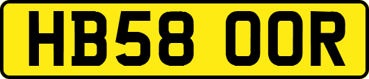 HB58OOR