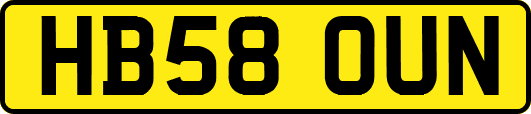 HB58OUN