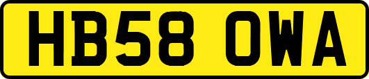 HB58OWA