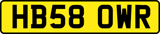 HB58OWR