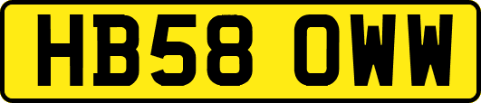 HB58OWW