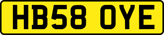 HB58OYE