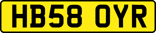 HB58OYR