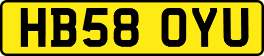 HB58OYU