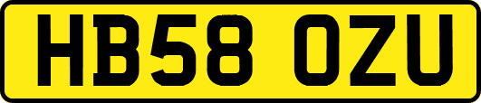 HB58OZU