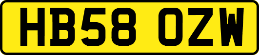 HB58OZW
