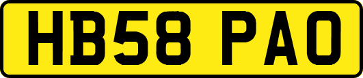 HB58PAO