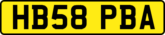 HB58PBA
