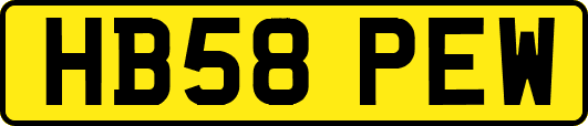 HB58PEW