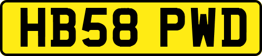 HB58PWD