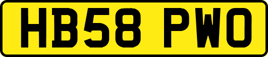 HB58PWO