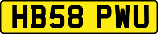 HB58PWU