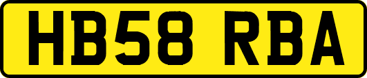 HB58RBA