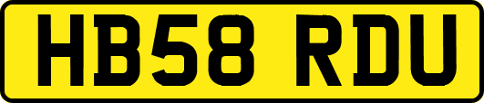 HB58RDU