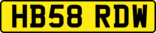 HB58RDW