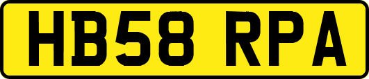 HB58RPA