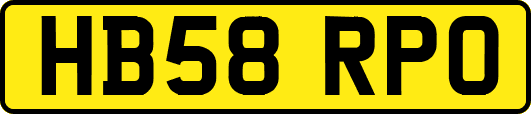 HB58RPO