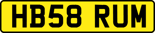HB58RUM