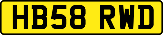 HB58RWD
