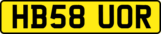 HB58UOR