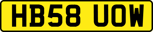 HB58UOW