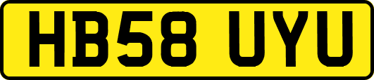 HB58UYU