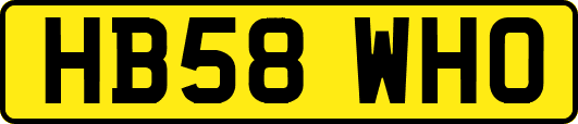 HB58WHO
