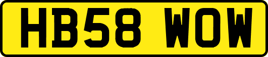 HB58WOW