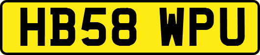 HB58WPU