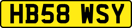 HB58WSY