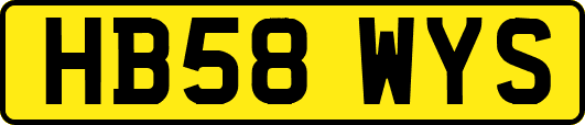 HB58WYS