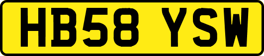 HB58YSW