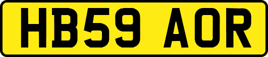 HB59AOR